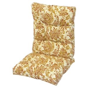 Coussin à haut dossier pour chaise extérieure beige par Bozanto Inc