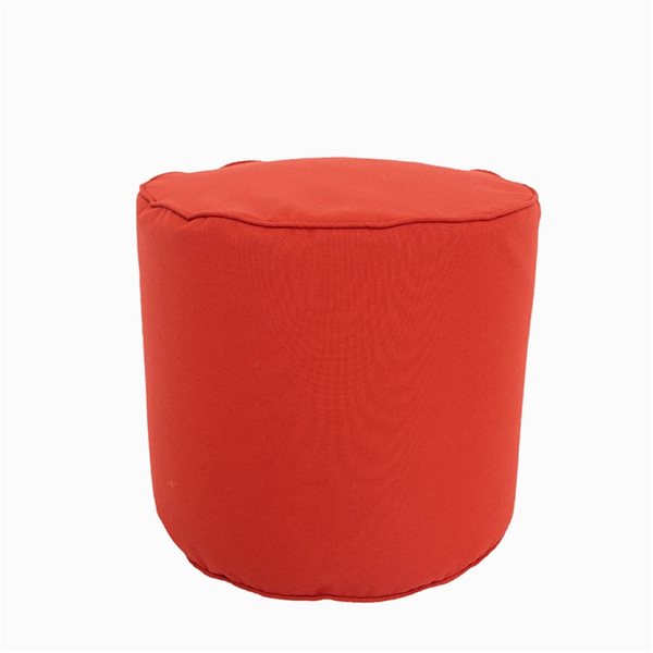 Bozanto Inc Sunbrella 1-piece Red Ottoman Cushion