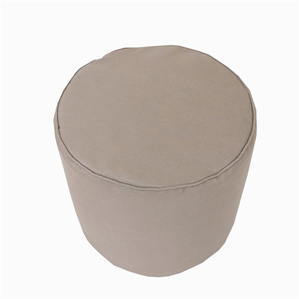 Bozanto Inc Sunbrella 1-piece Taupe Ottoman Cushion