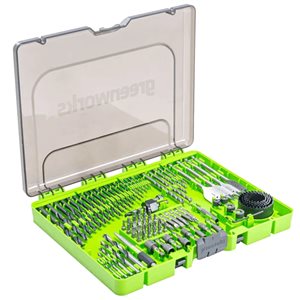 Greenworks Impact Driver Bit Set - 90-Piece