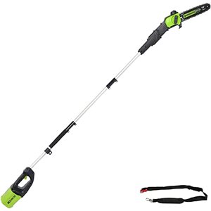 Greenworks Pro 80 V 10-in Brushless Cordless Electric Pole Saw (Tool Only)