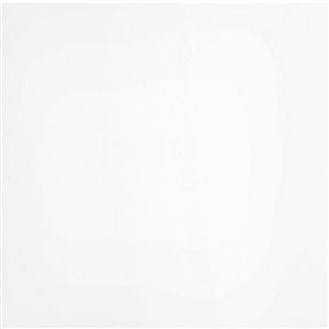 Mono Serra Pure Polished White 24-in x 24-in Porcelain Tile - 4-Pack