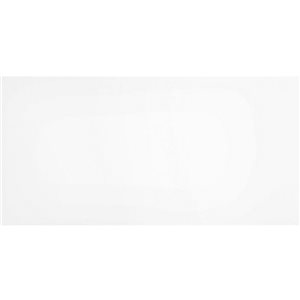 Mono Serra Pure Polished White 12-in x 24-in Porcelain Tile - 8-Pack