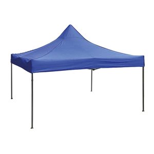 Pylex 10-ft x 10-ft Blue Retractable Canopy Metal and Polyester