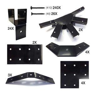 Pylex Gazebo Roof Bracket Kit