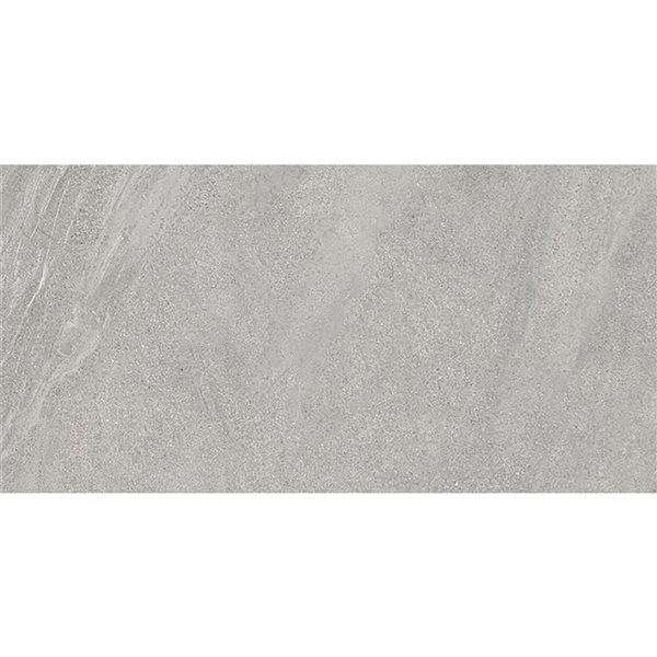 Mono Serra Nirvana Grey 12-in x 24-in Porcelain Tile - 8-Pack