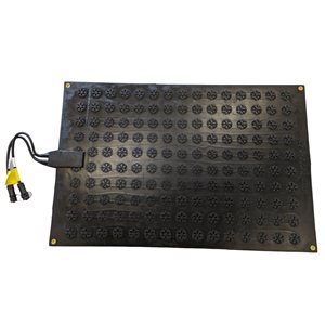 Tapis d'entrée chauffant pour l'extérieur de 24 po x 36 po par HOTflake