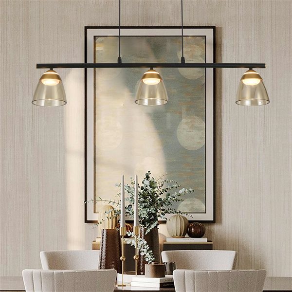 Vireda Suspension, Suspension Anthracite, 3 Lumières H3787083