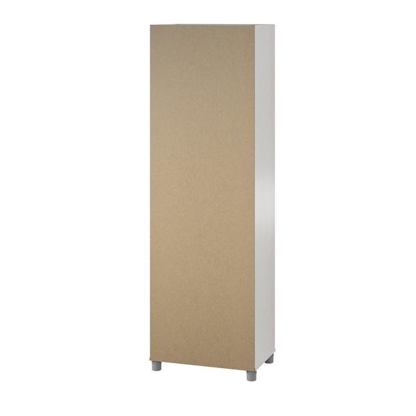 Systembuild Evolution Camberly 23.7-in Wood Composite Freestanding Utility Storage Cabinet in Ivory Oak