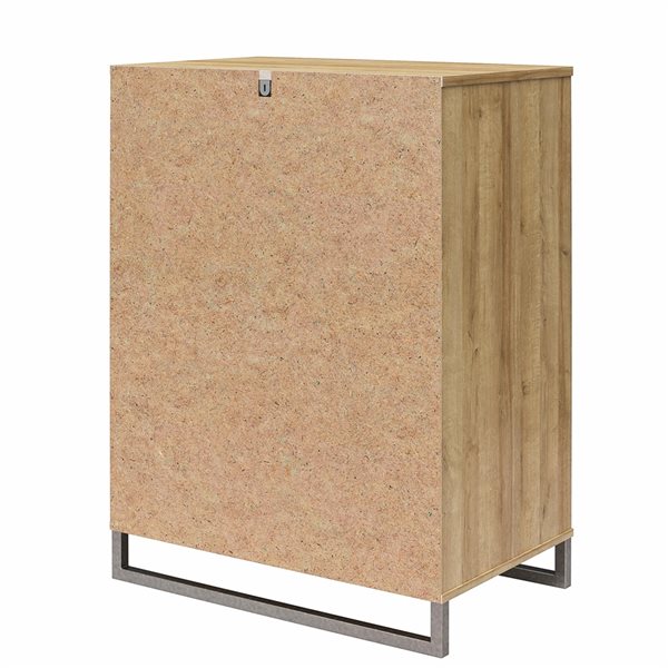 Ameriwood Home Lynnfield Natural 4-Drawer Standard Dresser