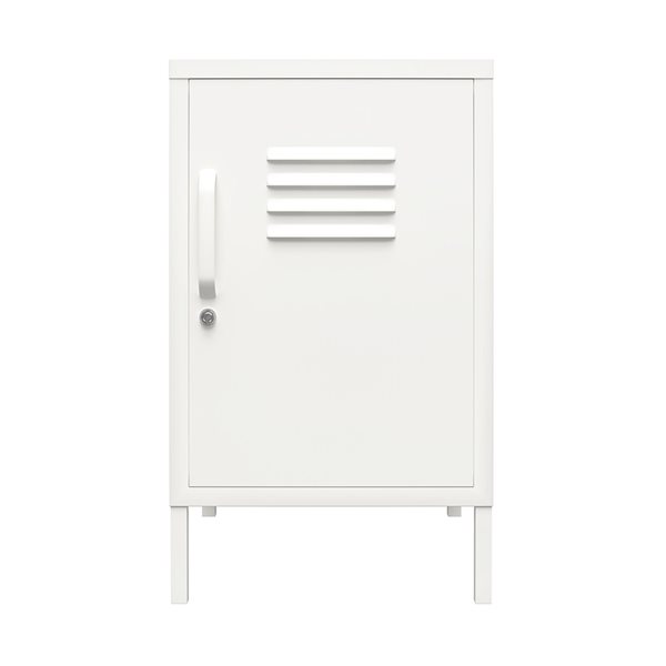 Systembuild Evolution Mission Direct 14.96-in Wood Composite Freestanding Utility Storage Cabinet in White