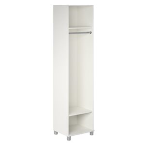 Systembuild Evolution Lory 18.23-in Wood Composite Freestanding Utility Storage Cabinet in White