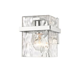 Z-Lite Bennington 5.5-in 1-Light Chrome Modern/Contemporary Wall Sconce