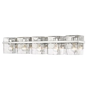 Z-Lite Bennington 5-Light Chrome Transitional Vanity Light