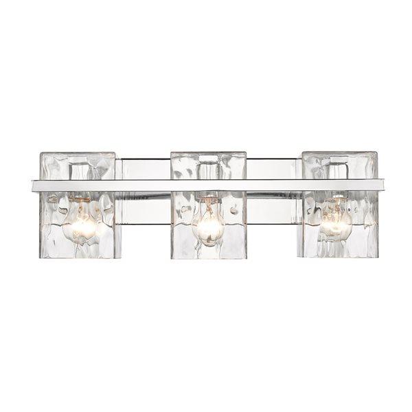 Z-Lite Bennington 3-Light Chrome Transitional Vanity Light