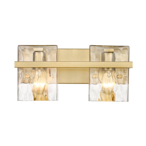 Z-Lite Bennington 2-Light Gold Transitional Vanity Light