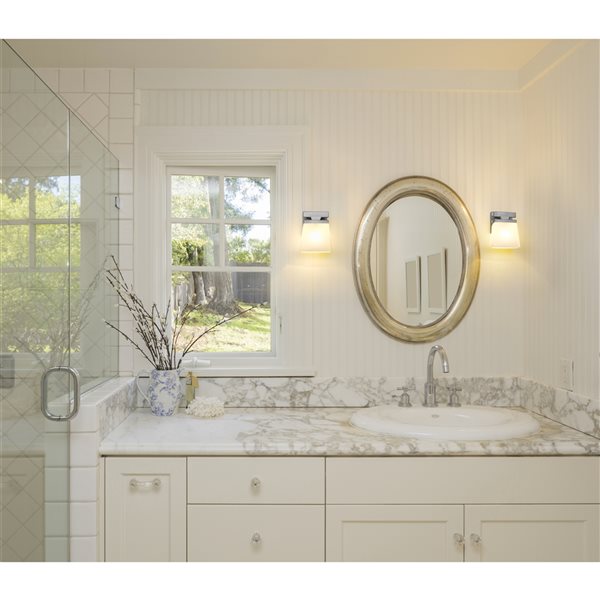 Z-Lite Astor 5.75-in 1-Light Brushed Nickel Traditional Wall Sconce