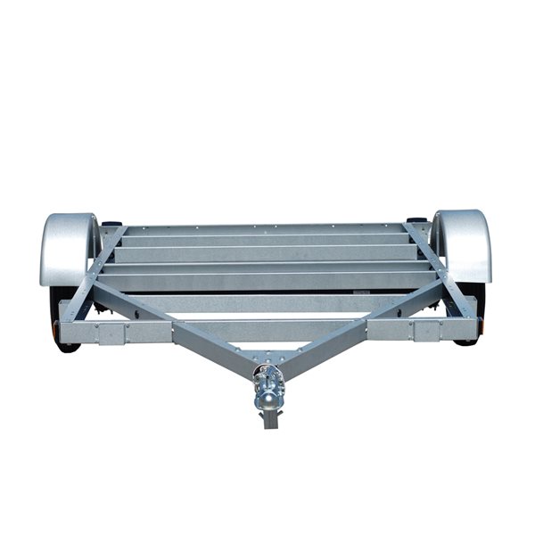 Stirling 5-ft x 8-ft Galvalume Single Axle Kit Trailer