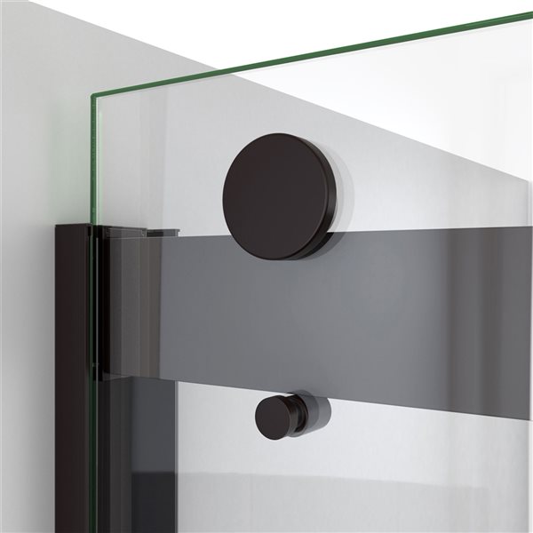 DreamLine SapphireV 62in x 56 to 60in Clear Bathtub/Shower Glass