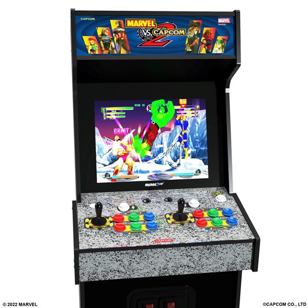 Arcade1Up Freestanding Plastic 8Game Arcade Machine 195570015872 RONA