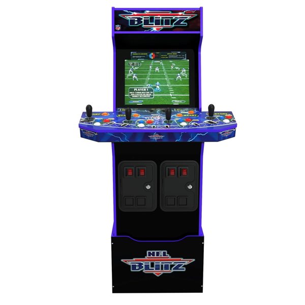 Arcade1Up Freestanding Plastic 3Game Arcade Machine 195570015889 RONA