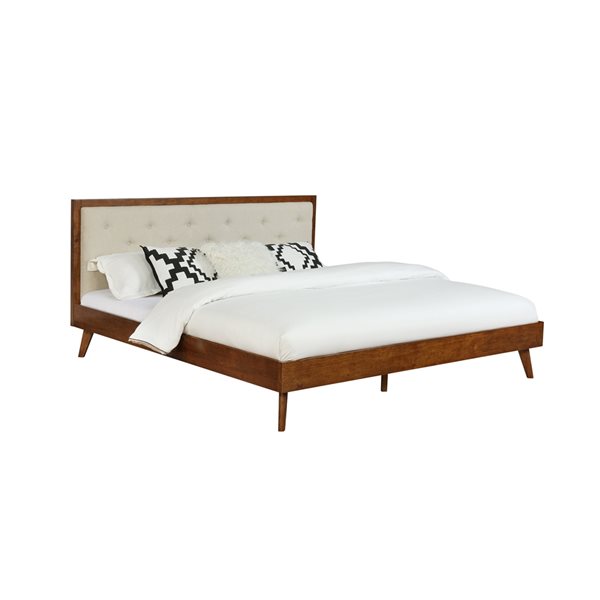 LINON HOME D COR Linon Home Decor Banbury Upholstered King Platform Bed   331068805 MainImage 001 L 