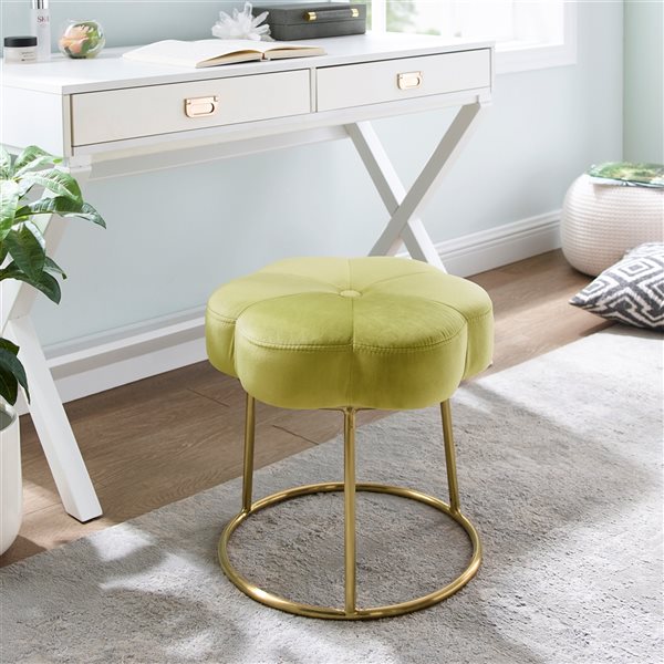 Green vanity online stool