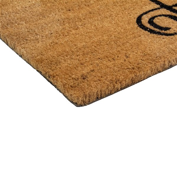 Northlight Natural Coir Rectangular inHome Sweet Homein Doormat 18in