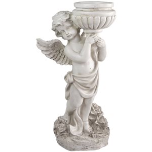 Northlight Cherub Angel Bird Bath Outdoor Garden Statue