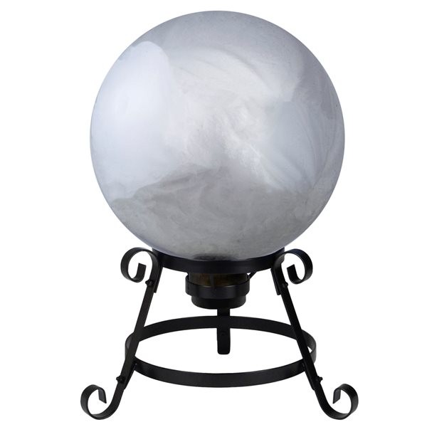 Northlight Silver Mirrored Garden Gazing Ball 10-in