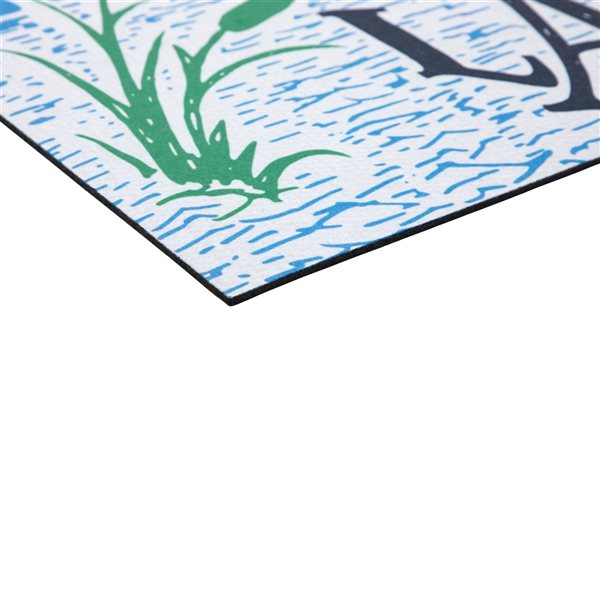 Northlight Life is Better at the Lake Doormat 18-in x 30-in