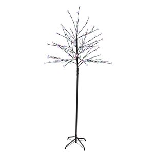 Northlight 6 ft LED Lighted Cherry Blossom Flower Tree - Color Changing Lights