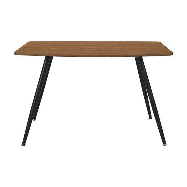 CorLiving Thea 47in Brown Wood Finish Dining Table DDW455T RONA