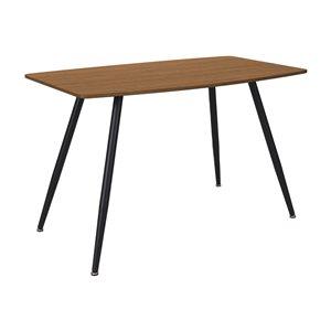 CorLiving Thea 47-in Brown Wood Finish Dining Table