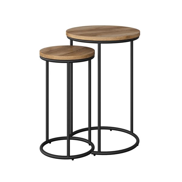 Marble top nesting side tables sale