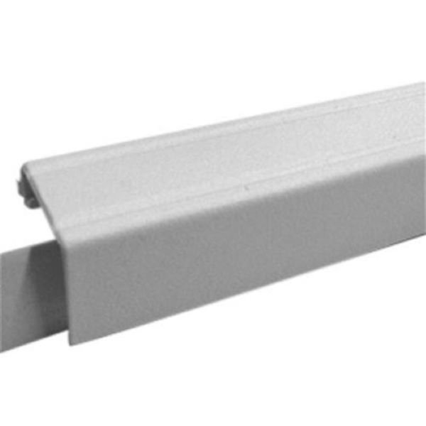 Novik NovikTrim 1.25-in x 72-in 2-Piece Polymer J-Channel Trim in Heritage Grey - Pack of 20