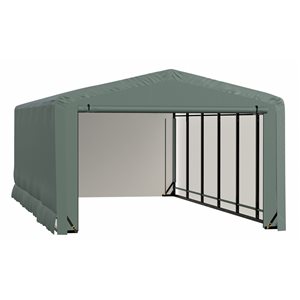 ShelterLogic ShelterTube 12-in x 23-in x 8-in Green Garage and Storage Shelter