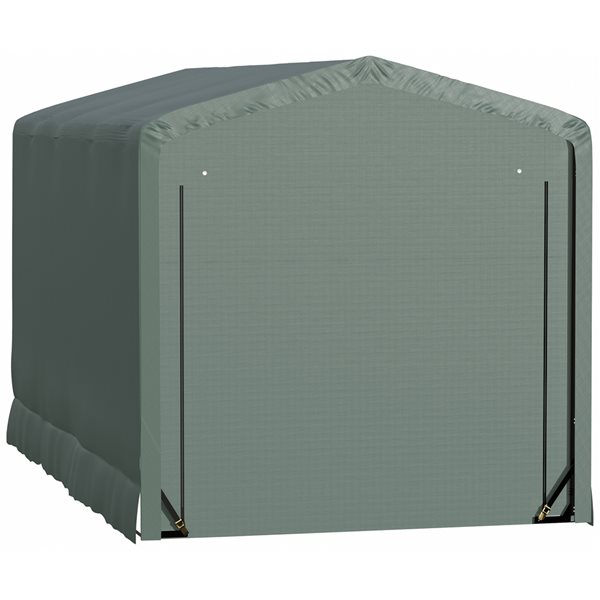 ShelterLogic ShelterTube 10-in x 18-in x 10-in Green Garage and Storage Shelter