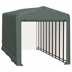 ShelterLogic ShelterTube 14-in x 40-in x 16-in Green Garage and Storage Shelter