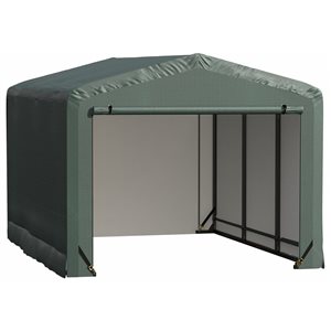 ShelterLogic ShelterTube 10-in x 14-in x 8-in Green Garage and Storage Shelter