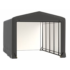 ShelterLogic ShelterTube 12-in x 23-in x 10-in Grey Garage and Storage Shelter