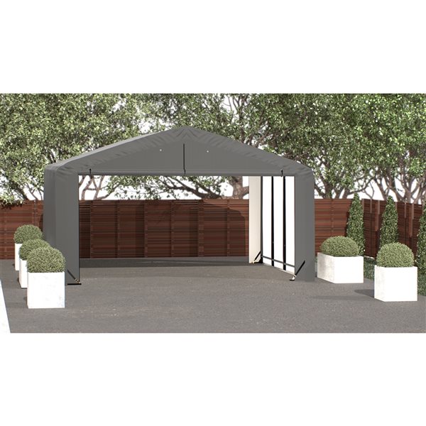 ShelterLogic ShelterTube 20-in x 18-in x 10-in Grey Garage and Storage Shelter