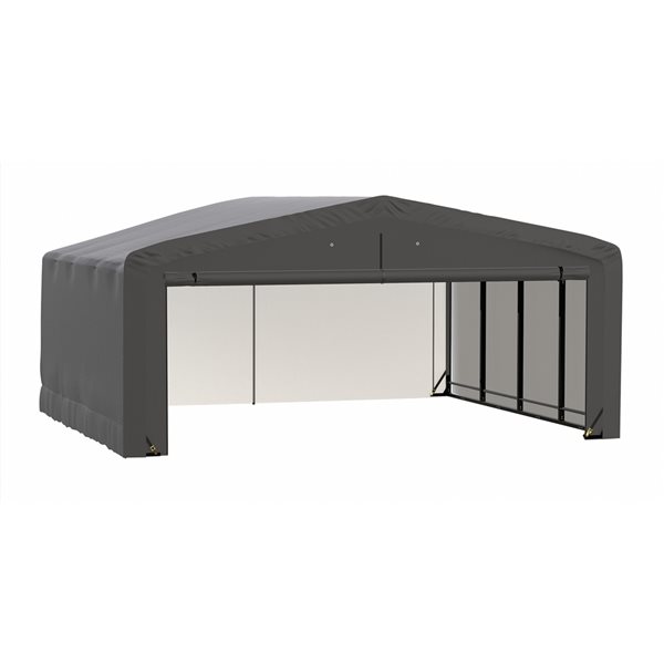 ShelterLogic ShelterTube 20-in x 18-in x 10-in Grey Garage and Storage Shelter