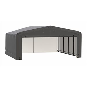 ShelterLogic ShelterTube 20-in x 18-in x 10-in Grey Garage and Storage Shelter