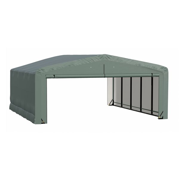 ShelterLogic ShelterTube 20-in x 23-in x 10-in Green Garage and Storage Shelter