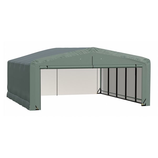 ShelterLogic ShelterTube 20-in x 23-in x 10-in Green Garage and Storage Shelter