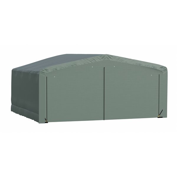 ShelterLogic ShelterTube 20-in x 18-in x 10-in Green Garage and Storage Shelter