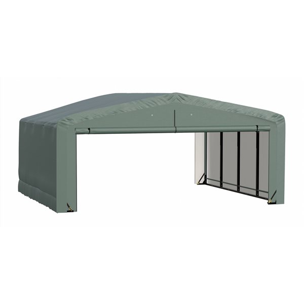 ShelterLogic ShelterTube 20-in x 18-in x 10-in Green Garage and Storage Shelter