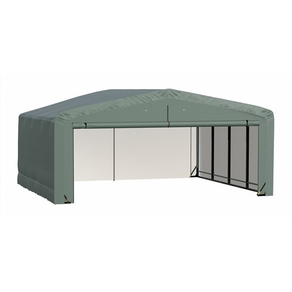 ShelterLogic ShelterTube 20-in x 18-in x 10-in Green Garage and Storage Shelter