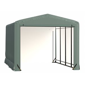 ShelterLogic ShelterTube 12-in x 18-in x 10-in Green Garage and Storage Shelter